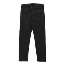  Emporio Armani Jeans - 32W UK 12 Black Cotton