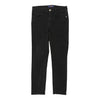 Trussardi Jeans - 28W UK 6 Black Cotton