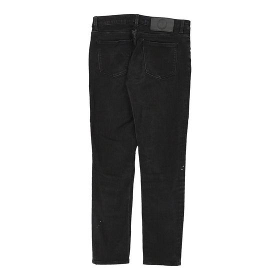 Trussardi Jeans - 28W UK 6 Black Cotton