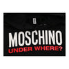 Moschino Spellout Hoodie - XS Black Cotton