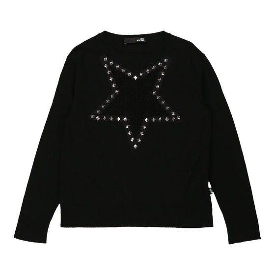 Love Moschino Jumper - XS Black Cashmere Blend