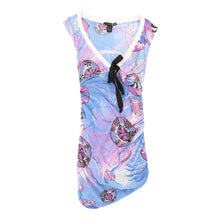  Just Cavalli Mini Dress - Medium Blue Cotton