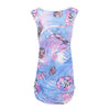 Just Cavalli Mini Dress - Medium Blue Cotton