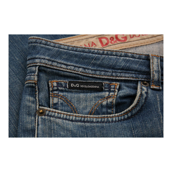 Dolce & Gabbana Jeans - 33W UK 12 Blue Cotton