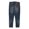 Versace Skinny Fit Jeans - 33W UK 14 Blue Cotton