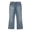 Richmond Spellout Jeans - 33W UK 12 Blue Cotton