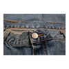 Richmond Spellout Jeans - 33W UK 12 Blue Cotton