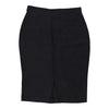 Les Copains Midi Skirt - 29W UK 10 Navy Linen Blend