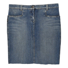  Comfort Fit Armani Jeans Mini Denim Skirt - 35W UK 16 Blue Cotton