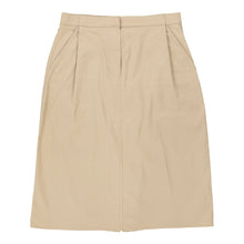  Emporio Armani Mini Skirt - 28W UK 8 Cream Cotton