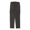 Napapijri Cargo Trousers - 30W UK 8 Grey Cotton