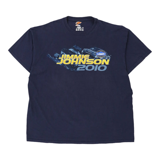 Vintage navy Jimmie Johnson Winners Circle T-Shirt - mens xx-large