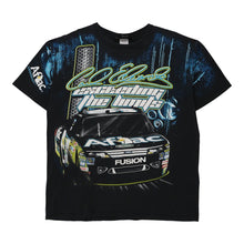  Vintage black Carl Edwards Chase Authentics T-Shirt - mens x-large