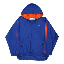  Vintage blue Adidas Windbreaker - mens x-large