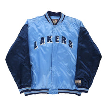  Vintage blue Lakers Hardwood Classics Nba Jacket - mens xx-large