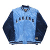 Vintage blue Lakers Hardwood Classics Nba Jacket - mens xx-large