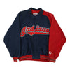 Vintage navy Cleveland Indians Starter Bomber Jacket - mens large