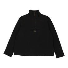  Vintage black Lee 1/4 Zip - womens x-large