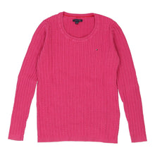  Vintage pink Tommy Hilfiger Jumper - womens medium