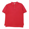 Vintage red Sport Valentino Polo Shirt - mens xx-large