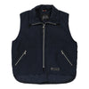 Vintage navy Champion Gilet - mens large