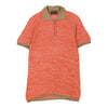 Vintage orange Fabrizio Del Carlo Polo Shirt - mens small