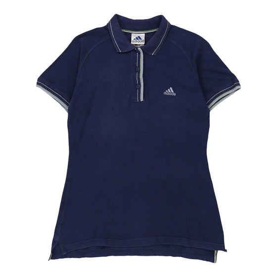 Vintage navy Adidas Polo Shirt - mens medium