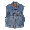 Vintage blue Levis Denim Gilet - mens small