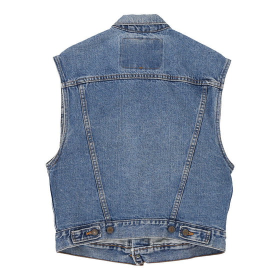 Vintage blue Levis Denim Gilet - mens small