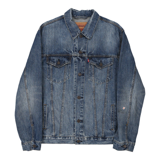 Vintage blue Levis Denim Jacket - mens xx-large