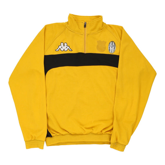 Vintage yellow FC Siena Kappa Track Jacket - mens x-large