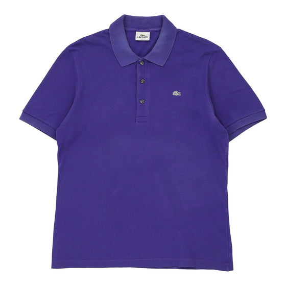 Vintage purple Lacoste Polo Shirt - mens medium