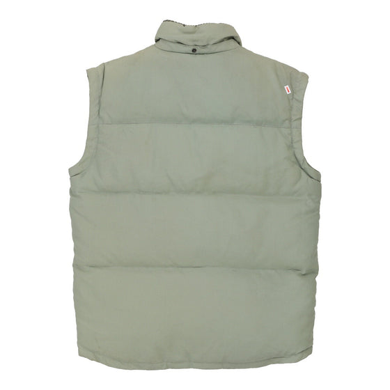 Vintage green Fila Gilet - mens x-large