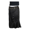 Vintage black Just Cavalli Midi Skirt - womens 32" waist