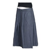 Vintage blue Les Copains Pleated Skirt - womens 36" waist