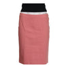 Vintage pink Valentino Roma Midi Skirt - womens 30" waist