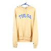 Vintage yellow The University of Tulsa Champion Hoodie - mens large