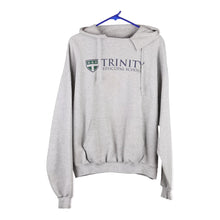  Vintage grey Trinity Episcopal School Champion Hoodie - womens large