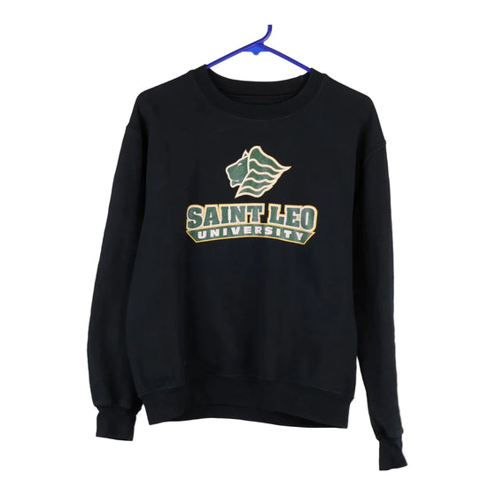 Vintage black Saint Leo University Gildan Sweatshirt - womens small