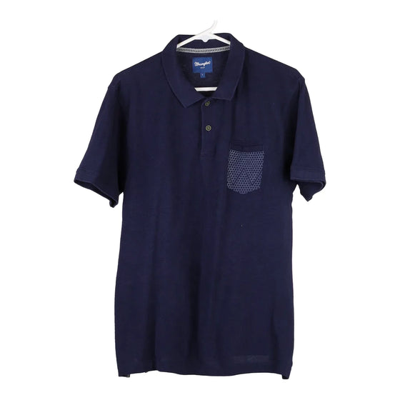 Vintage navy Wrangler Polo Shirt - mens large