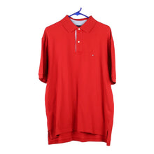  Vintage red Tommy Hilfiger Polo Shirt - mens large