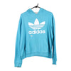 Vintage blue Bootleg Adidas Hoodie - womens small