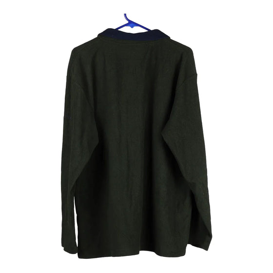 Vintage green Nautica Fleece - womens x-large