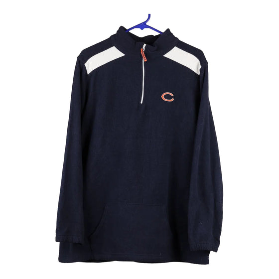 Vintage navy Chicago Bears Nfl Fleece - womens x-large