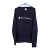 Vintage blue Champion Sweatshirt - mens large