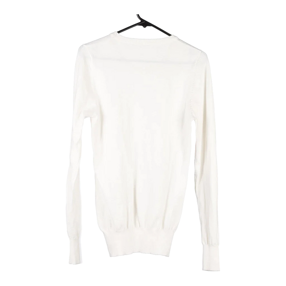 Vintage white Unbranded Jumper - womens medium