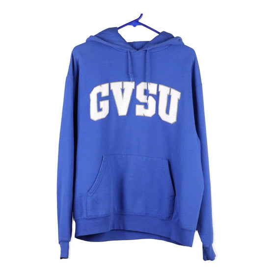 Vintage blue GVSU Champion Hoodie - mens large