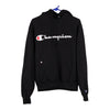 Vintage black Champion Hoodie - mens small