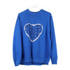 Vintage blue Fruit Of The Loom Sweatshirt - womens large