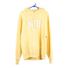 Vintage yellow NIU Russell Athletic Hoodie - womens large